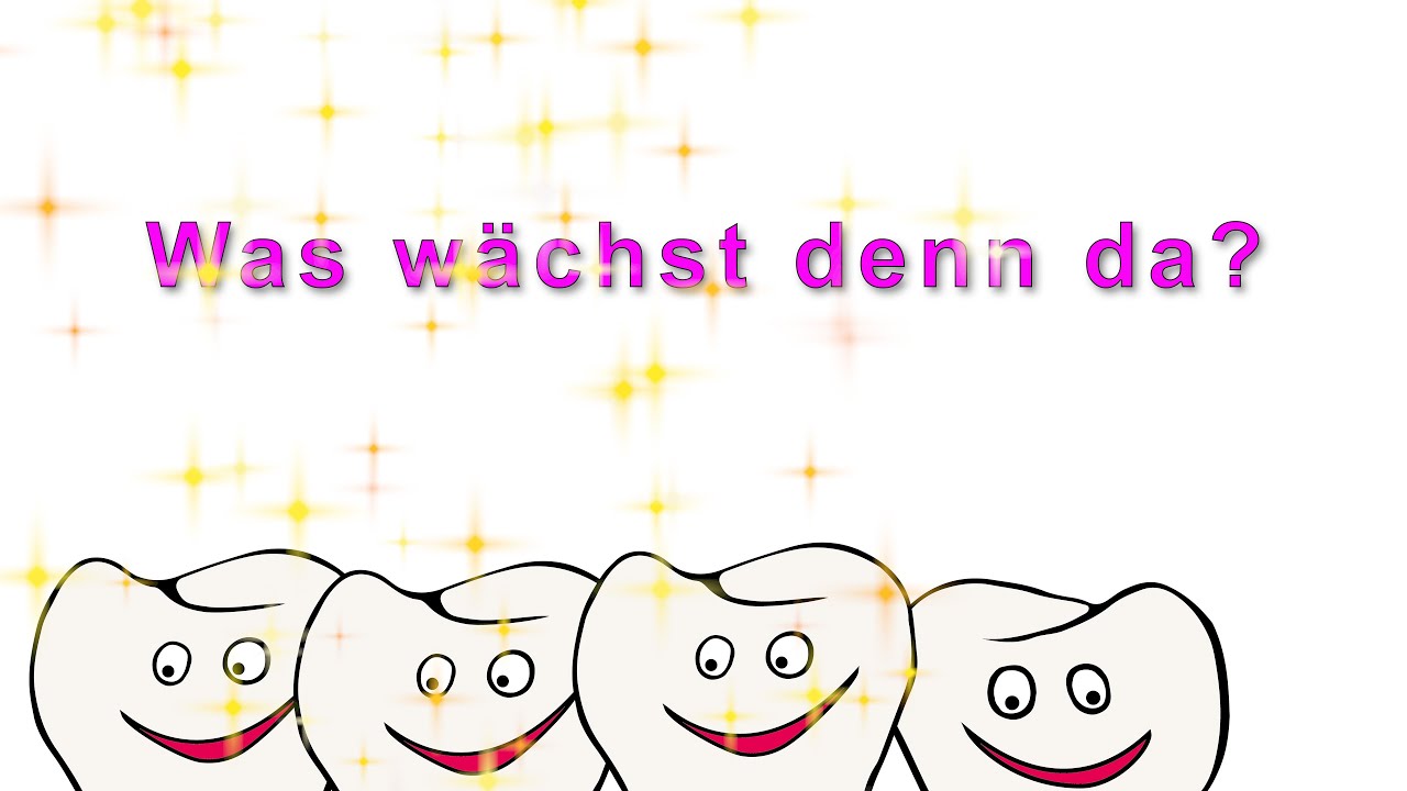 Was wächst denn da hinter meinem Milchbackenzahn!